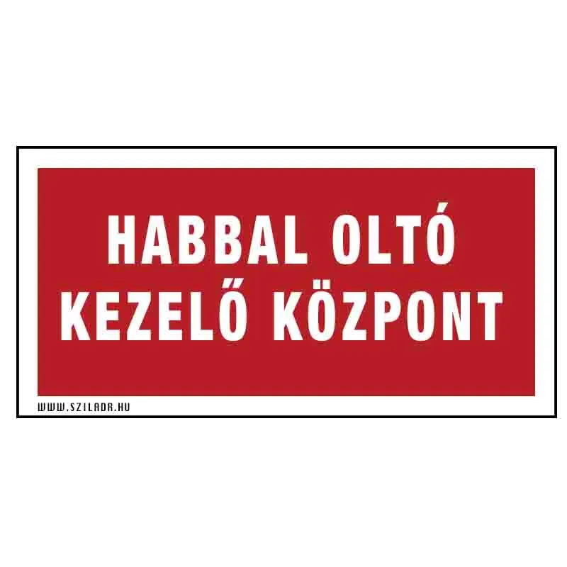 Habbal oltó kezelő központ
