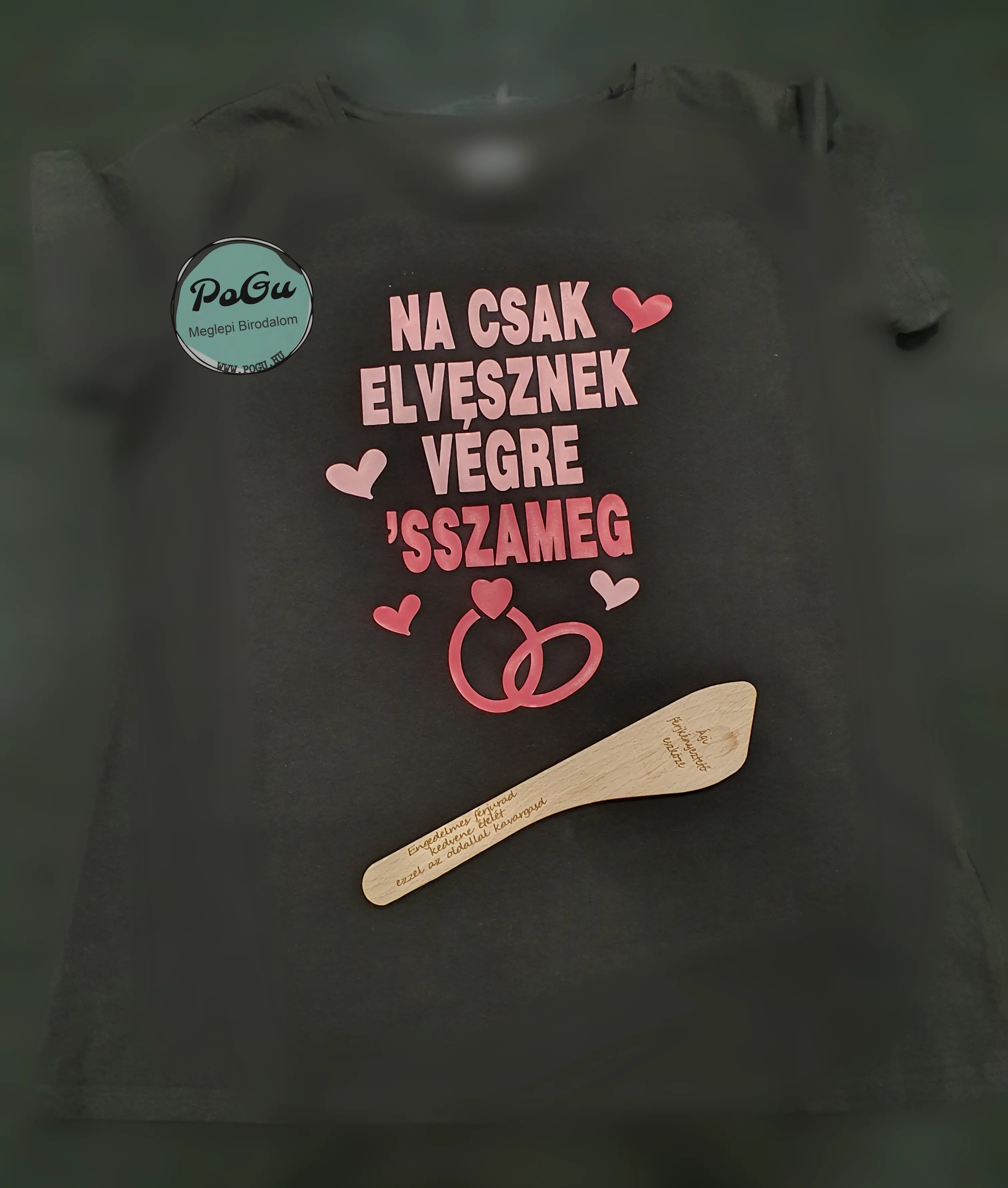 "Csak elvesznek végre" leánybúcsús póló