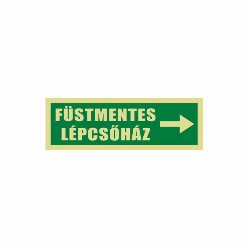 Füstmentes lépcsőház jobbra