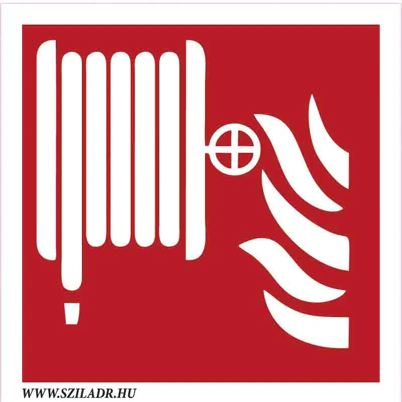 Tűzcsap piktogram tábla