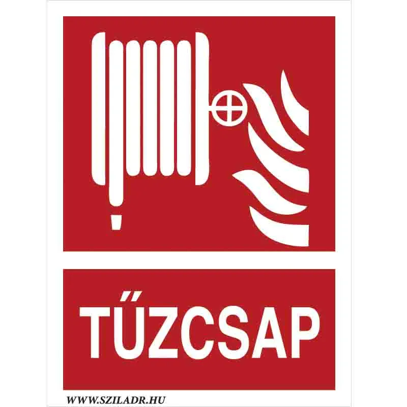 Tűzcsap tábla